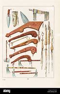 Image result for Native American Tools and Weapons Print