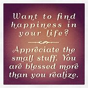 Image result for Appreciate Small Things