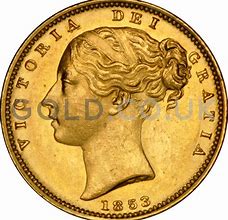 Image result for Victoria Young Head Sovereigns