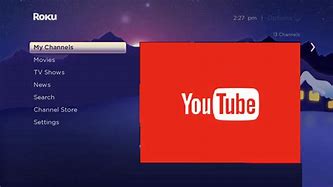 Image result for TV YouTube Start Roku Code