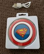 Image result for Round Wireless Charger Supper Man Logo