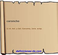 Image result for caronchoso