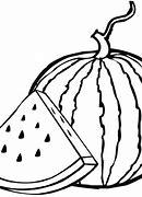 Image result for Watermelon Coloring Page