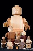 Image result for Wooden LEGO Bricks