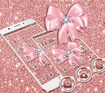 Image result for A Rose Gold Glittery Phone