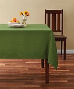 Image result for Green Fabric Tablecloth