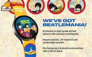 Image result for Beatles 20Mm Samsung Watch Band