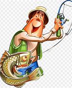 Image result for Cartoon Fisherman Fishing Clip Art