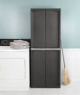 Image result for Plastic 2 Door Storage Cabinet