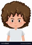 Image result for Curly Hair Boy Clip Art