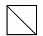 Image result for Square with Diagonal Lines