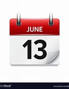 Image result for June 13 Calendar