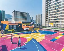 Image result for Rooftop Basketball Court Hong Kong