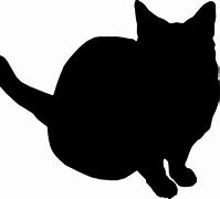 Image result for Black Cat Silhouette