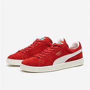 Image result for Puma Suede Black and Red