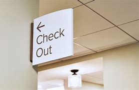 Image result for Check Out Office. Sign