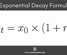 Image result for Exponential Decay