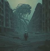 Image result for Dystopian Horror Art