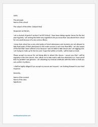 Image result for Apology Letter to Teacher for Not Attending a Lecture