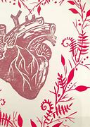 Image result for Lino Block Print Heart