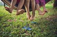 Image result for Kids Girls Barefoot in Pajamas