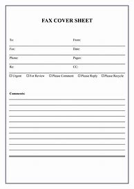 Image result for Basic Fax Cover Sheet Blank Printable