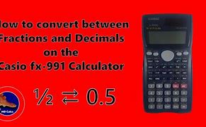 Image result for How to Find Decimal From Fraction On Calculator
