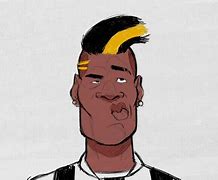 Image result for Pogba Juventus Drawing