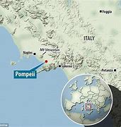 Image result for Map of Pompeii 79 AD