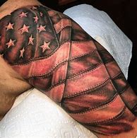 Image result for American Flag Tattoo On Shoulder