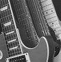 Image result for Black and White Guitar Art