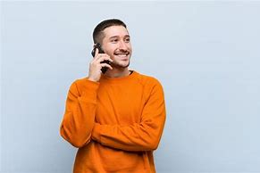 Image result for Man Holding Phone