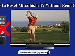 Image result for How to Reset Mitsubishi TV