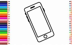 Image result for Cell Phone iPhone Sketch