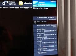 Image result for Sharp TV Menu Screen