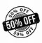 Image result for 50 Percent Off Sale Sign