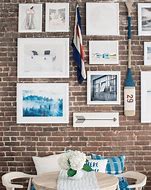 Image result for Large Wall to Hang Pictures On Clips