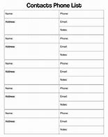 Image result for Phone Book Labels