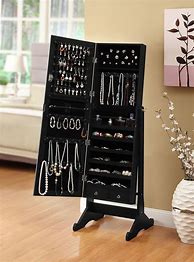 Image result for Full Length Mirror Jewelry Armoire