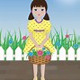Image result for Happy Little Girl with Flowers