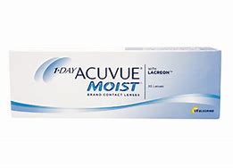 Image result for Acuvue Moist Contact Lenses