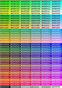 Image result for Hex Color Chart PDF