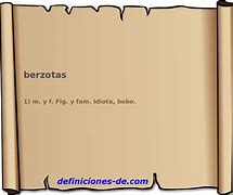Image result for berzotas