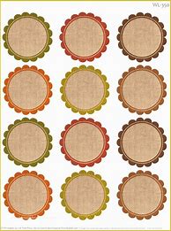Image result for Template for Round Labels