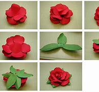 Image result for How to Make 3D Paper Flowers