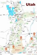Image result for Utah Tourist Attractions Map
