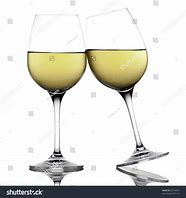 Image result for Photo of 2 Wine Glasses Toasting with a White Background