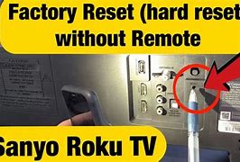 Image result for Sharp TV Reset