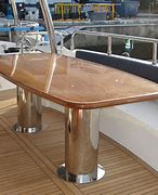 Image result for Stainless Steel Marine Table Pedestals