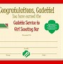 Image result for Girl Scout Bridging Certificates Printable